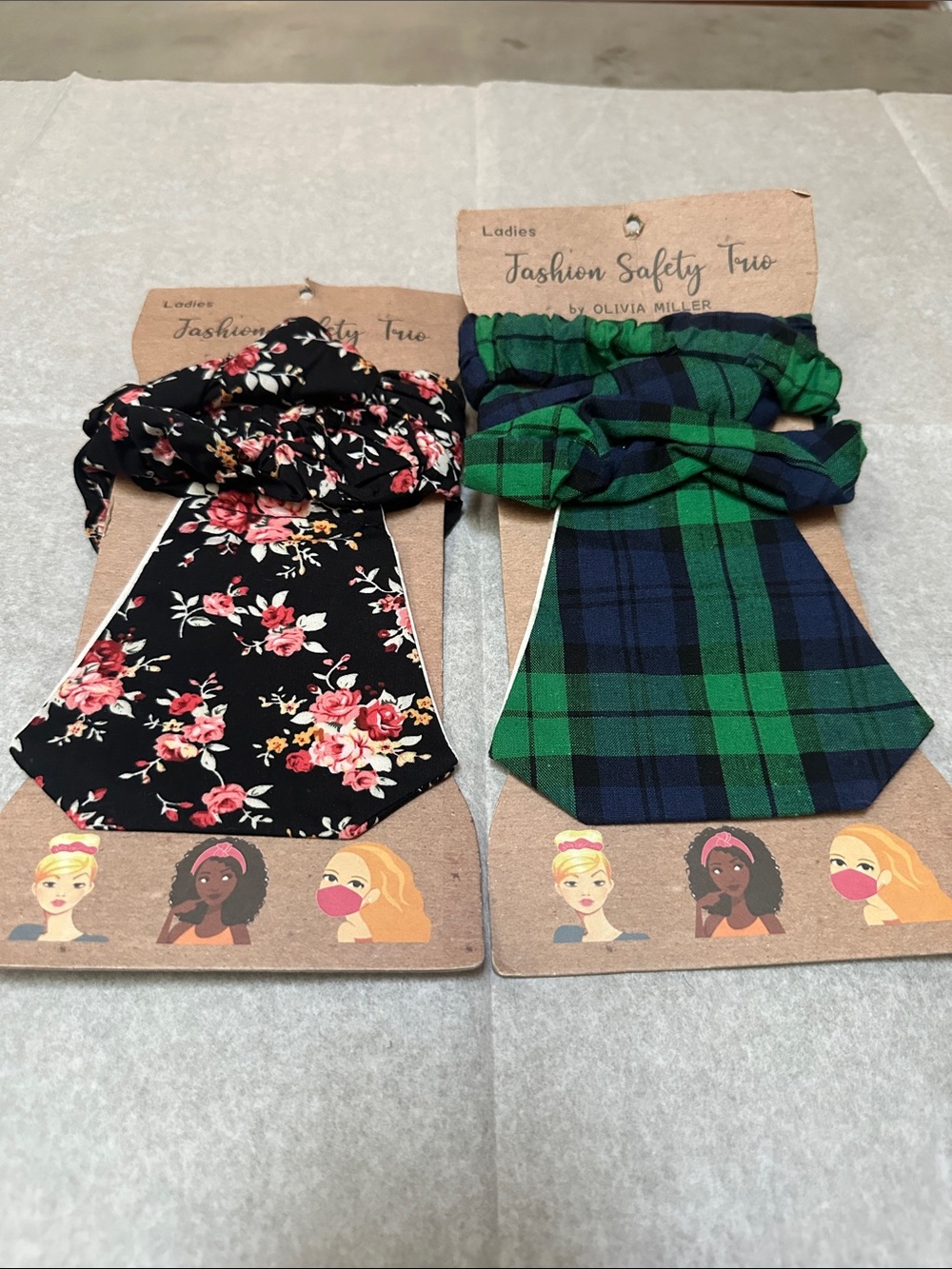 Olivia Miller Fashion safety trio set